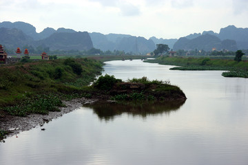 Tam Coc in Ninh Binh, Vietnam