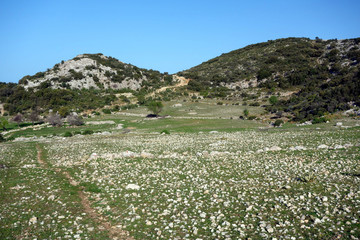 Lycian countryside, Likya Yolu Hiking Trail, Turkey