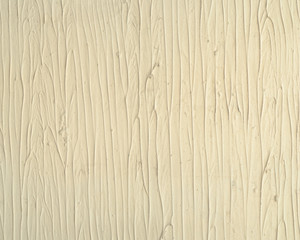 Bright decorative plaster wall texture. Vertical waves shape