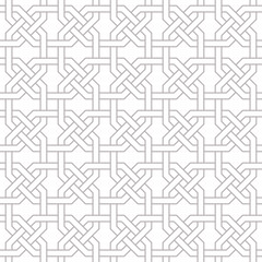 Traditional Arabic seamless ornament. Geometric pattern seamless for your design.  Desktop wallpaper, interior decoration, graphic design.