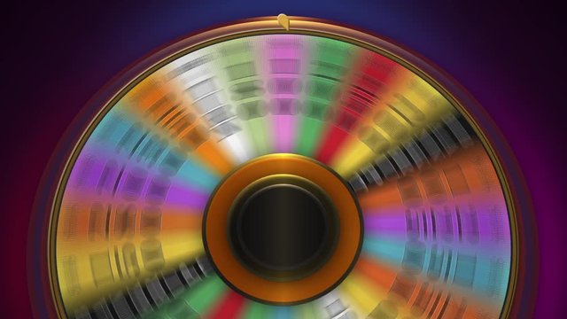 A lucky spin that wins the jackpot prize. Very ideal for productions that shows luck, fortune, bargain, sale or discount.
