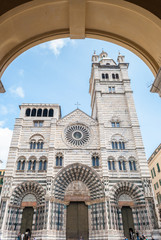 The church of "San Lorenzo", cathedral of Genoa
