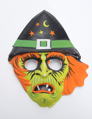Witch Vintage Halloween Mask