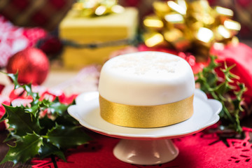 Christmas rich fruit cake