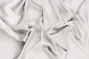 Fototapeta na wymiar Smooth, elegant silk texture abstract background. Top view photograph.