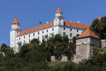 Fototapeta na wymiar Bratislava Castle - Bratislava - Slovakia