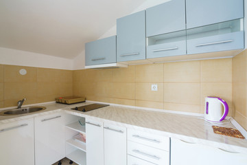 Interior of a guest house kitchen