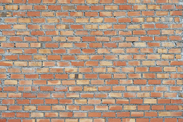Naklejka premium brick wall under construction as background