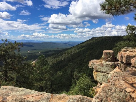 Mogollon Rim, Arizona Scenic Overlook