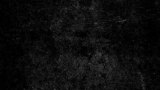 Subtle White Grunge over Black / Abstract loop of white grunge over a black background.