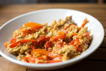 Vegetable risotto