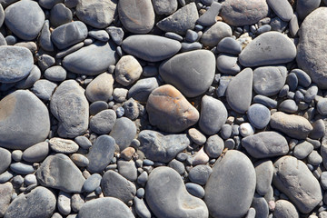 Background of stones. Pebble.