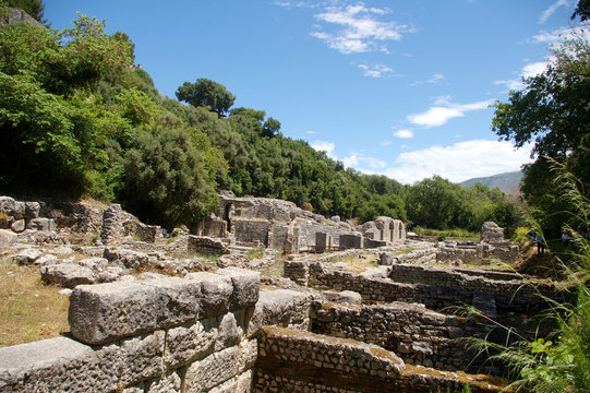 Ruines de Butrint, Albanie.
