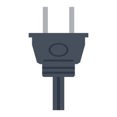 Electrical outlet plug vector illustration.