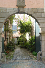 Toreinfahrt in eine Hof
