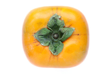 Japanese persimmon fruit isolated #2