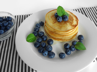 Blueberries Pancakes