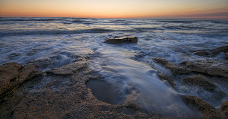 Fototapeta na wymiar St. Augustine Beach At Dawn
