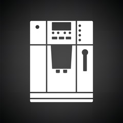 Kitchen coffee machine icon