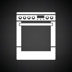 Kitchen main stove unit icon