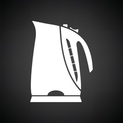 Kitchen electric kettle icon