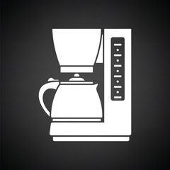 Kitchen coffee machine icon