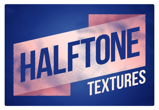 Handmade Halftone Textures