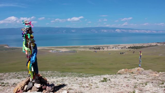 Beautiful Baikal view, landscape, Olkhon island, Baikal, Siberia, Russia