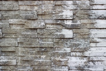 Old grunge brick wall background