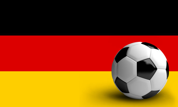 Germany Football soccer sports realistic 3D render