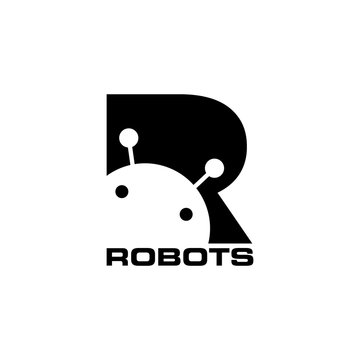 Letter R for Robotic Concept