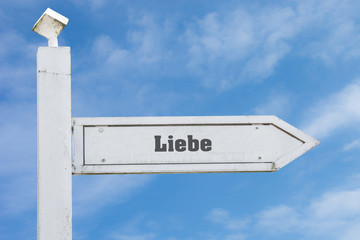 Schild 130 - Liebe