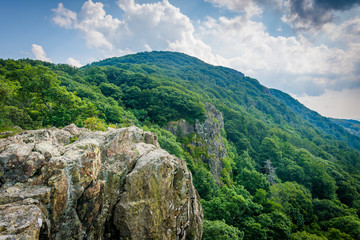 Little Stony Man Cliffs, along the Appalachian Trail, in Shenand