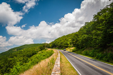 Skyline Drive, in Shenandoah National Park, Virginia.