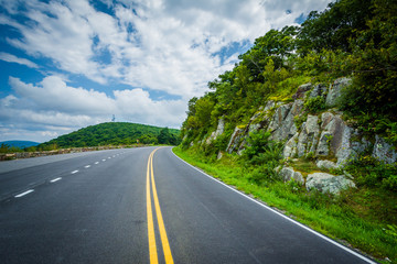 Skyline Drive, in Shenandoah National Park, Virginia.