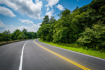 Skyline Drive, in Shenandoah National Park, Virginia.