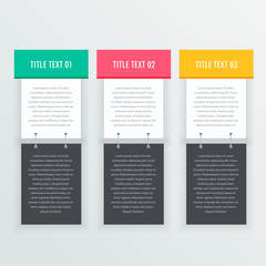 colorful infographics banners template