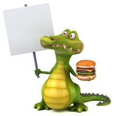 Fun crocodile