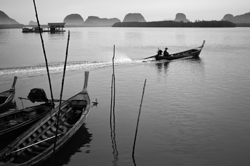 Fishing Village at Phang-Nga