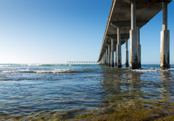 Ocean Beach Fishing Pier, San Diego California USA