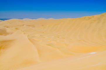 Sand dunes of Atacama Desert, near Huacachina in Ica region, Peru