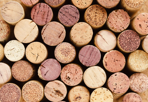 used wine corks