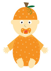 Fototapeta premium Pumpkin Baby