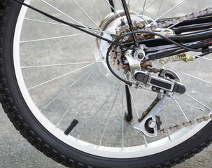 Rear wheel of Bicycle