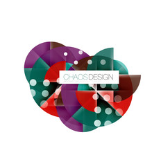 Geometric abstract background