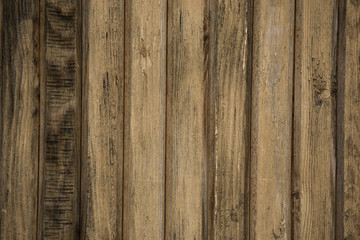 Wooden door, old lock, wood texture