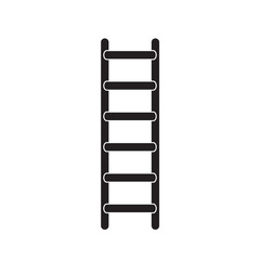 ladder icon, ladder on white background