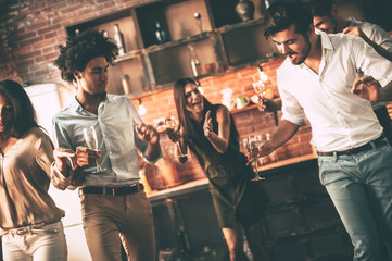 Party every day. 