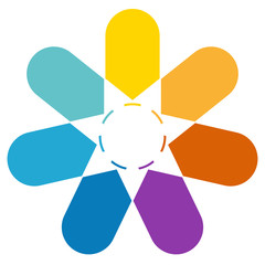 Arrows arranged in circle 7