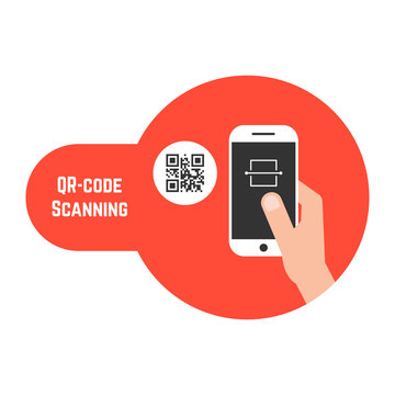 Qr Code Scanning In Red Bubble